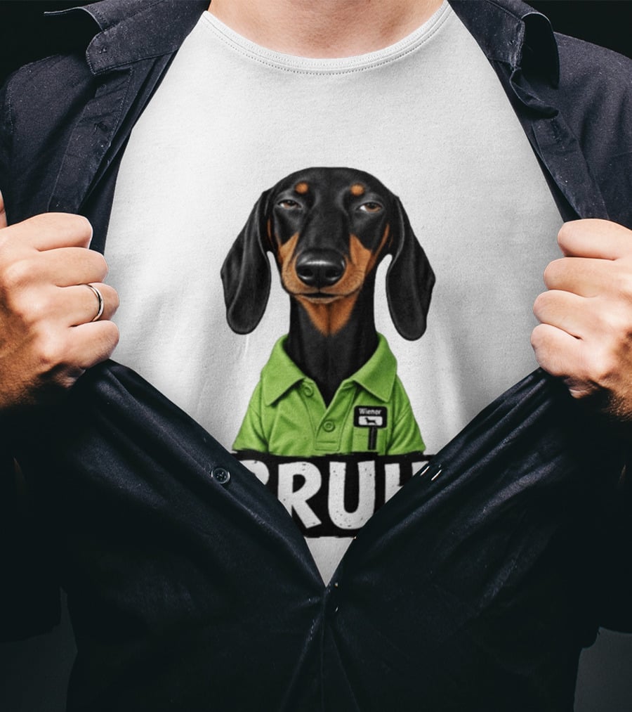 Dachshund Wiener Bruh Funny Dog Meme T-Shirt