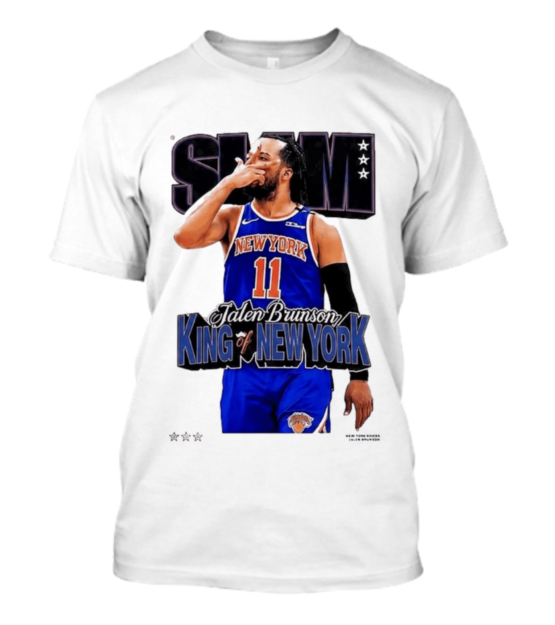SLAM Magazine Jalen Brunson King Of New York Basketball 11 T-Shirt