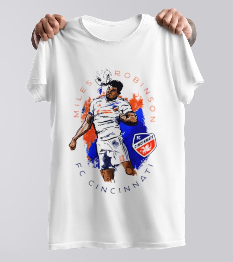 Miles Robinson FC Cincinnati Player Make Your Mark T-Shirt