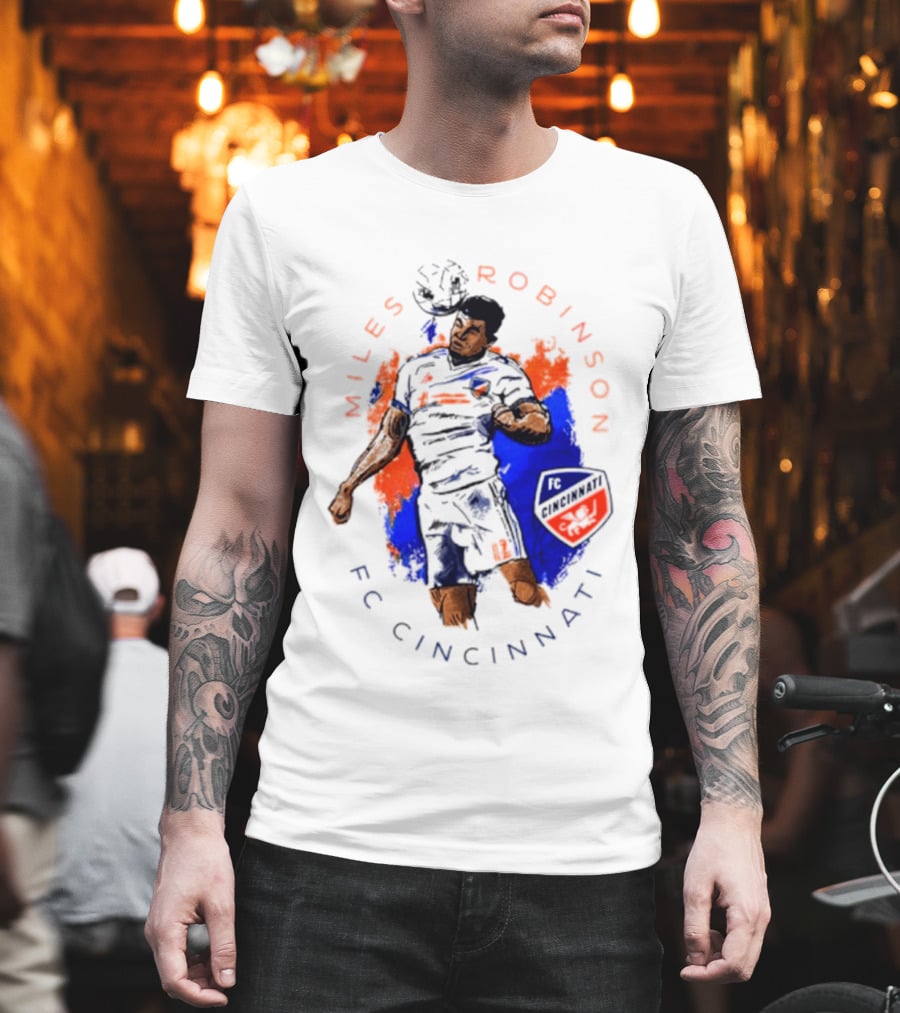 Miles Robinson FC Cincinnati Player Make Your Mark T-Shirt