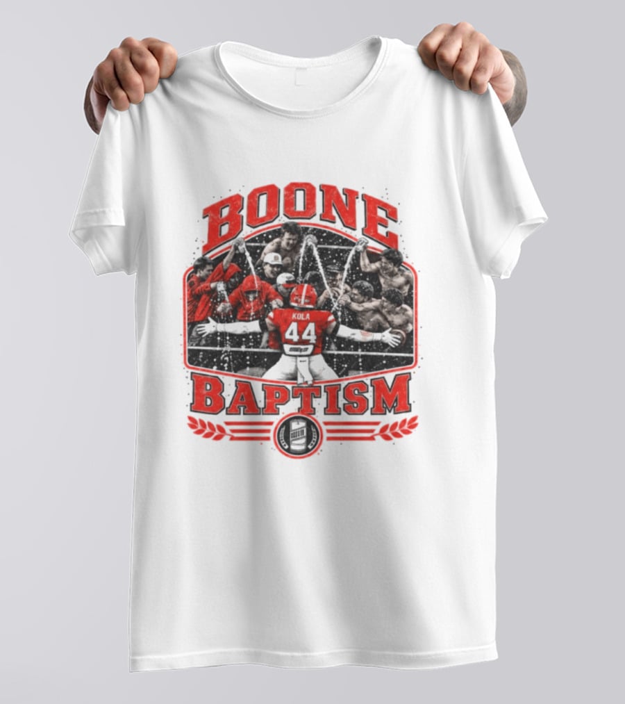 OSU Cowboy Football Boone Baptism Kola 44 T-Shirt