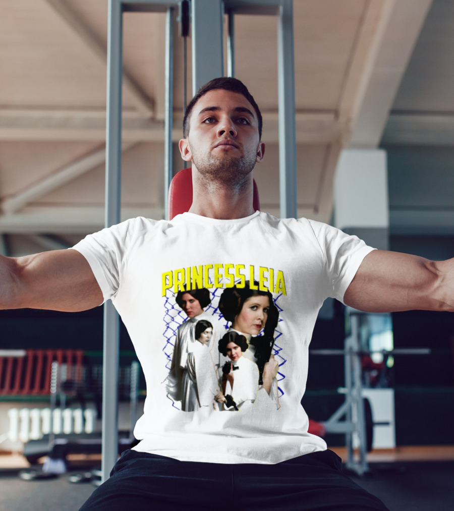 Princess Leia Star Wars Legends Bootleg Retro Fan T-Shirt