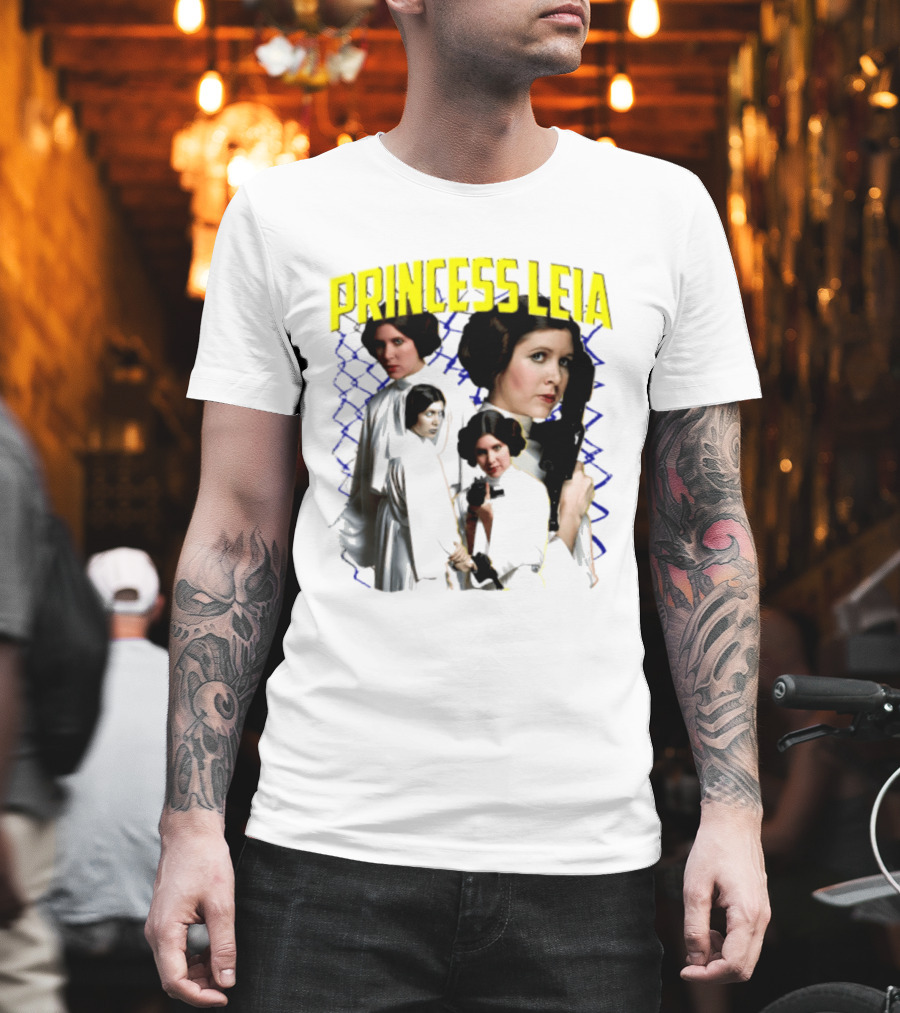 Princess Leia Star Wars Legends Bootleg Retro Fan T-Shirt