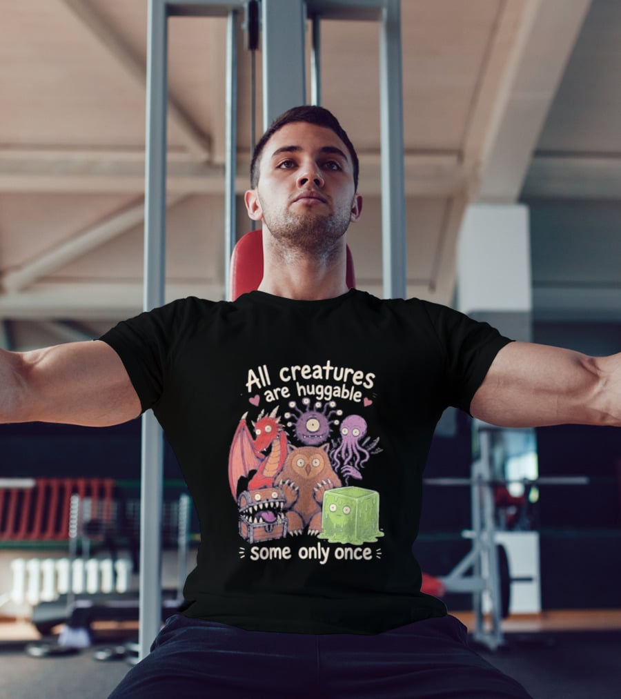 Dungeons & Dragons Creatures Huggable Once Cute Monster T-Shirt