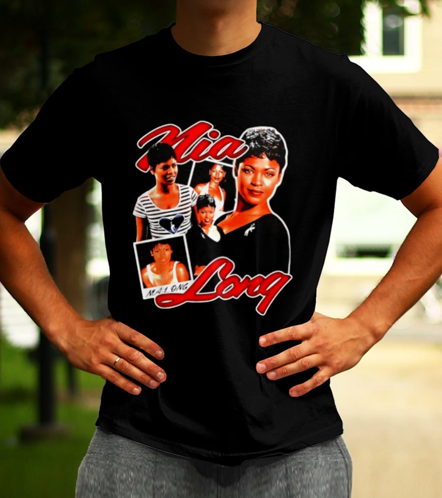 Mia Long Dreamathon Actress 90s Collage T-Shirt