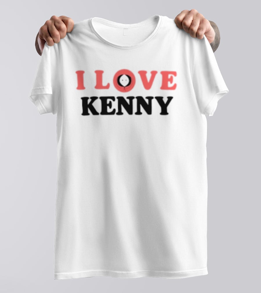 I Love Kenny McCormick South Park Cartoon Fan Favorite T-Shirt