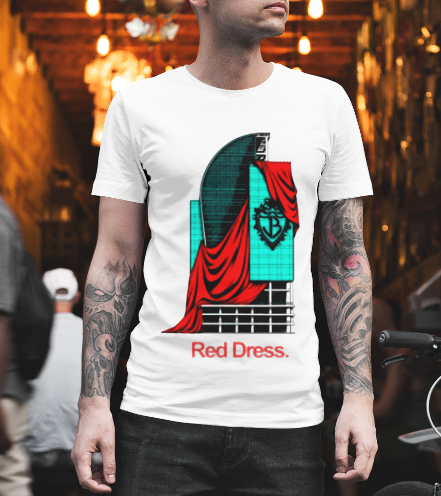 Red Dress Jonas Brothers Burning Up Orlando FL T-Shirt