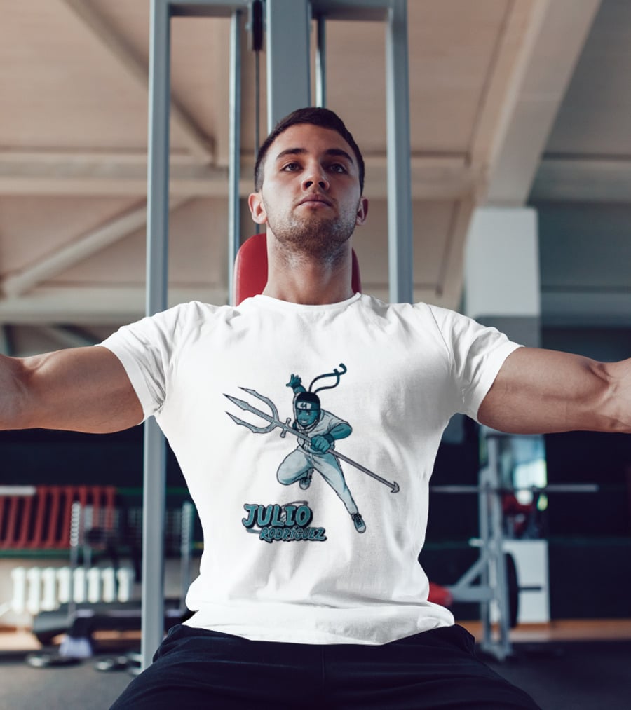 Seattle Mariners Julio Rodríguez Anime Ninja T-Shirt