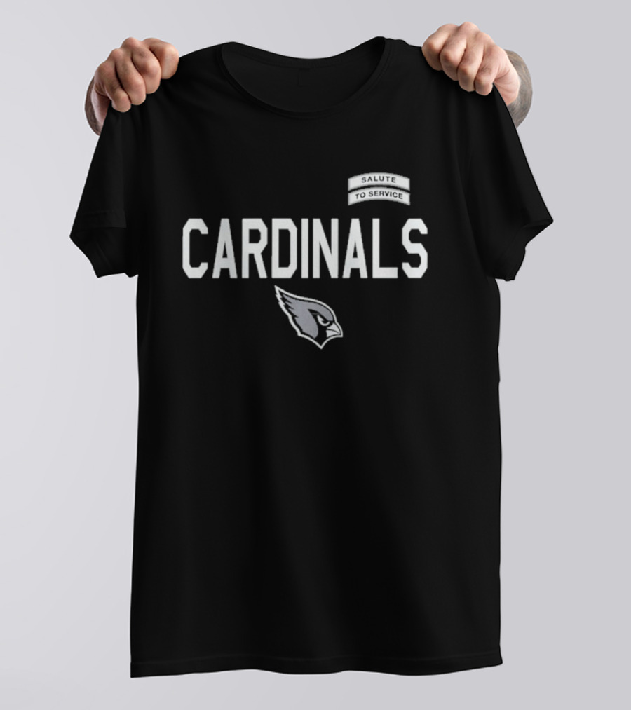 Arizona Cardinals 2026 Salute To Service Veterans Day Honor T-Shirt
