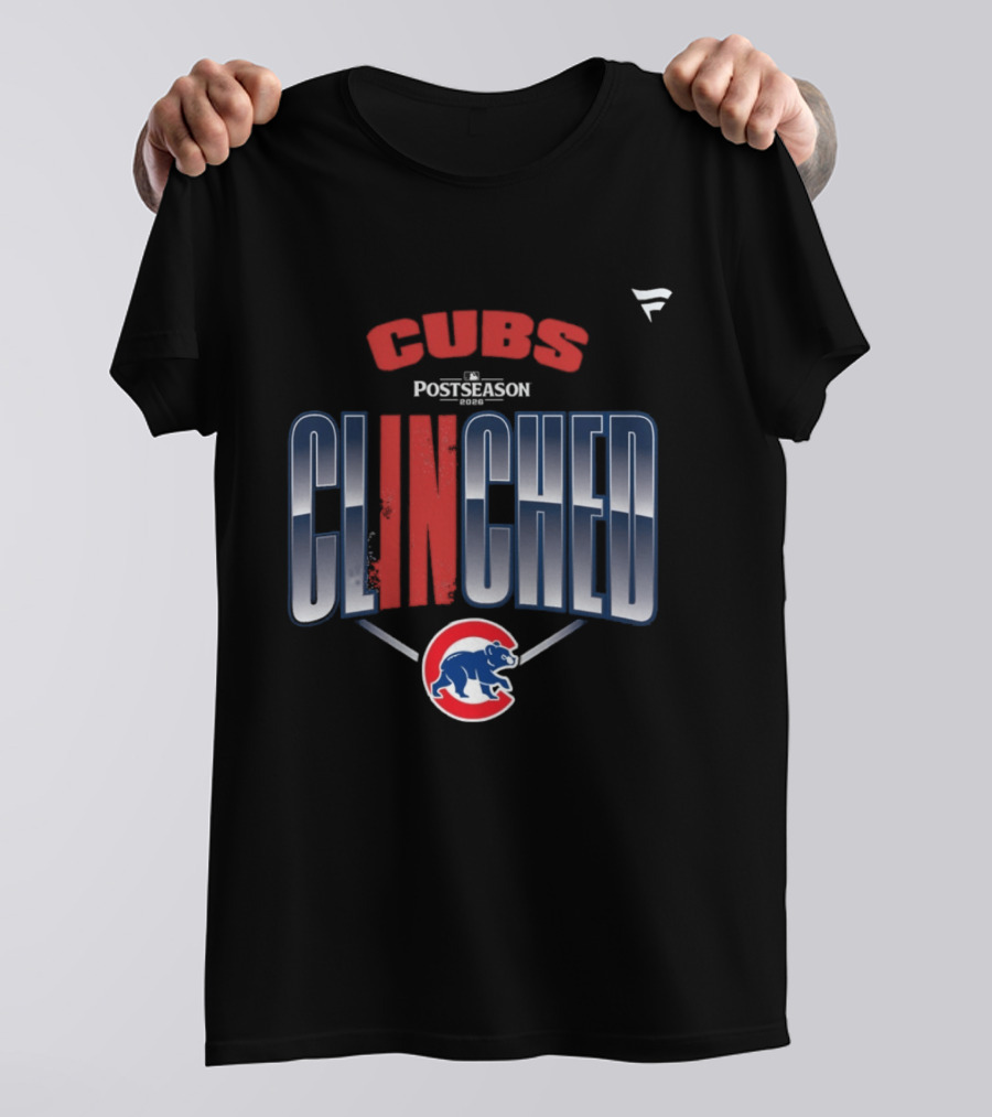 Cubs Clinched Postseason 2026 T-Shirt