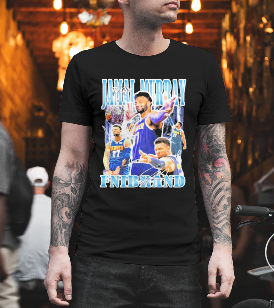 Jamal Murray The Killer Denver Nuggets FNIBRAND Basketball T-Shirt