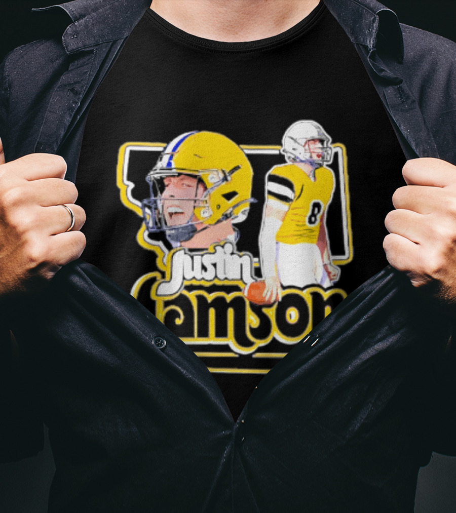 Justin Lamson Montana State Bobcats 2026 T-Shirt
