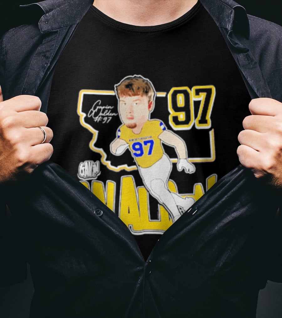 Montana State Bobcats Player Walden 97 Caricature 2026 T-Shirt