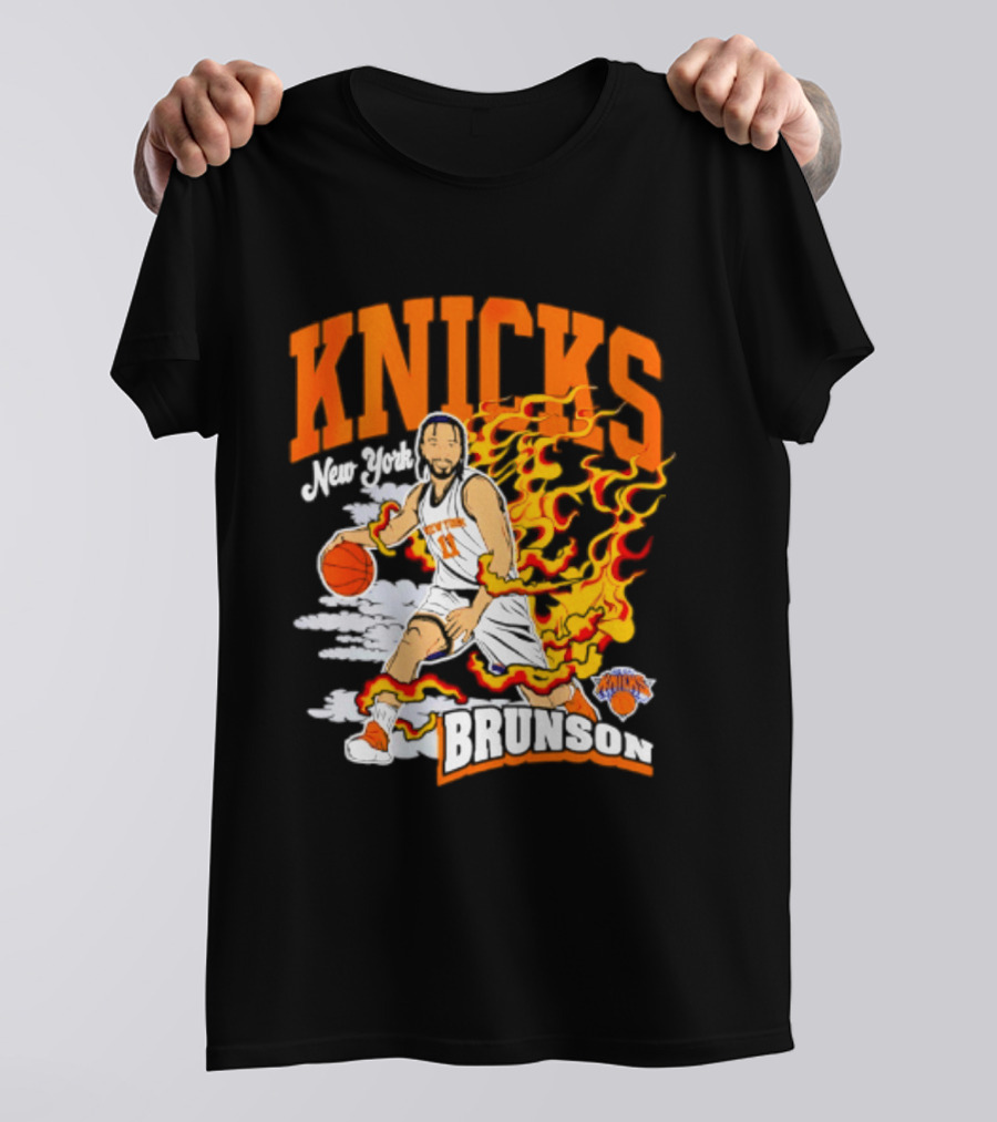 Knicks Jalen Brunson Fired Up New York Knicks T-Shirt
