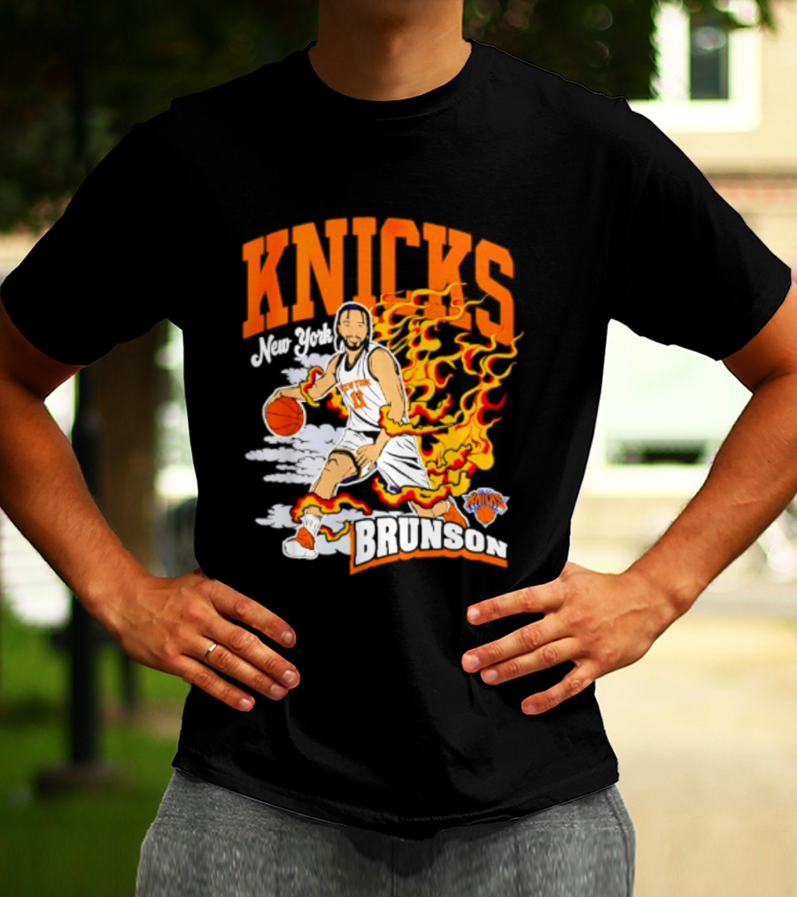 Knicks Jalen Brunson Fired Up New York Knicks T-Shirt