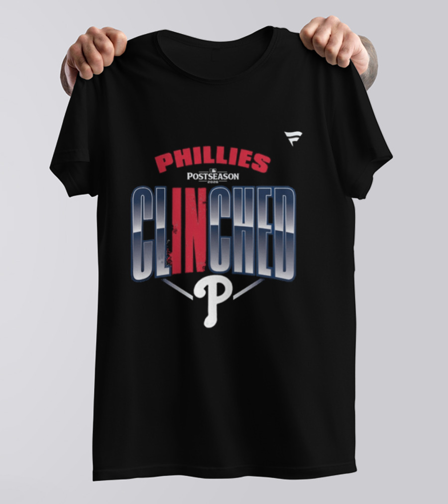 Philadelphia Phillies 2026 Postseason Clinched Locker Room T-Shirt