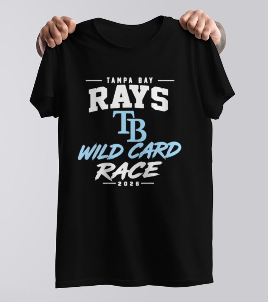 Tampa Bay Rays TB Wild Card Race 2026 T-Shirt