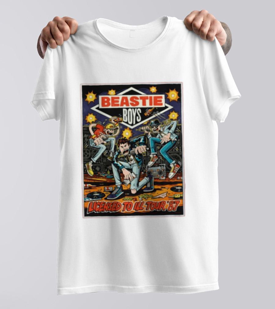 Beastie Boys Licensed To Ill Tour ’87 T-Shirt