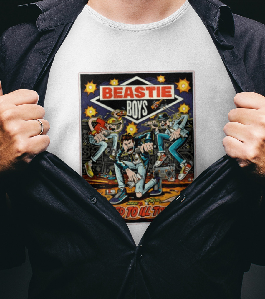 Beastie Boys Licensed To Ill Tour ’87 T-Shirt