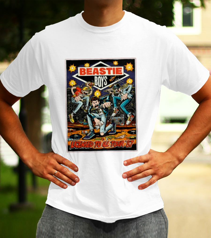 Beastie Boys Licensed To Ill Tour ’87 T-Shirt