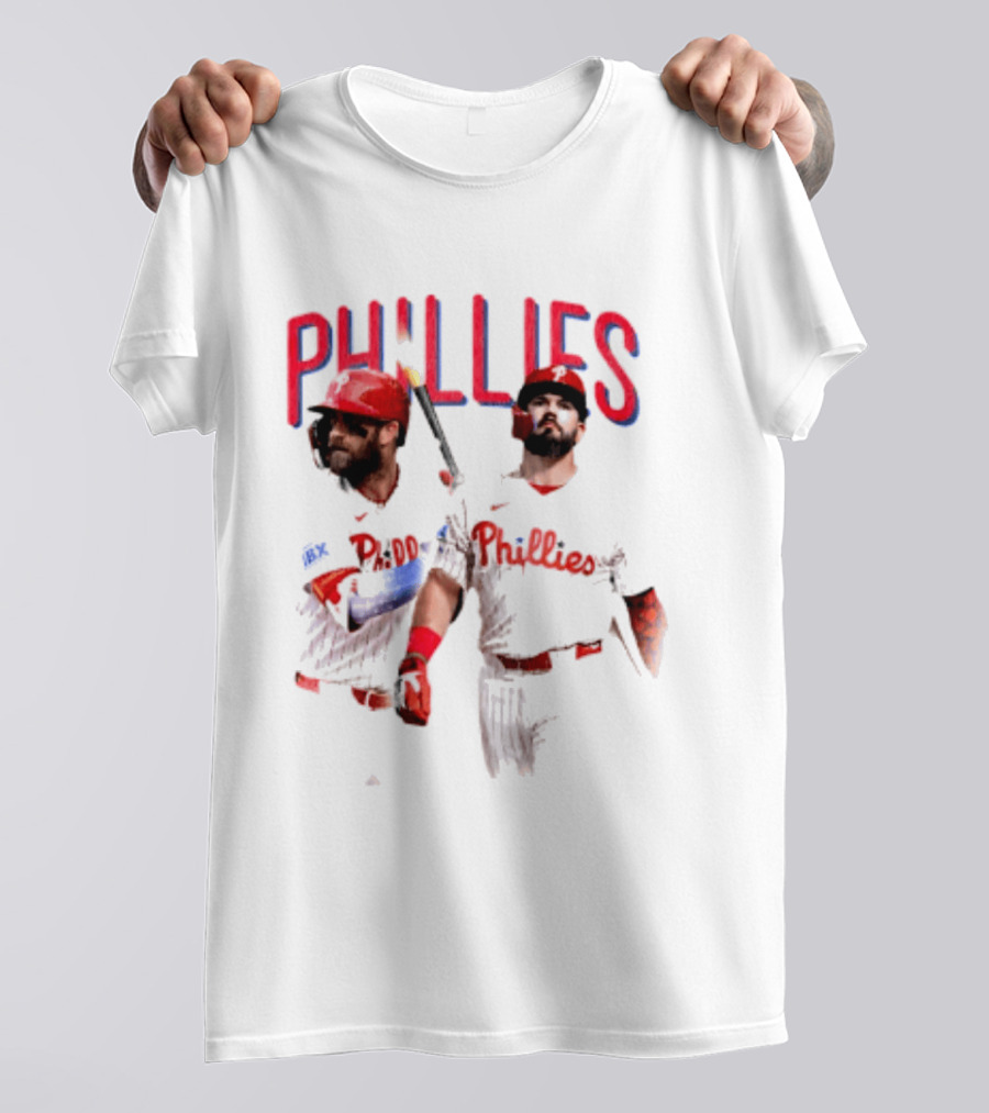 Philadelphia Phillies Bryce Harper Kyle Schwarber T-Shirt