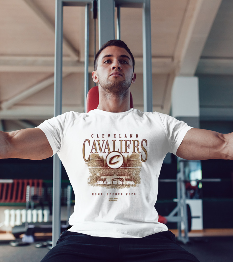 Cleveland Cavaliers Home Opener 2026 Stadium Celebration T-Shirt