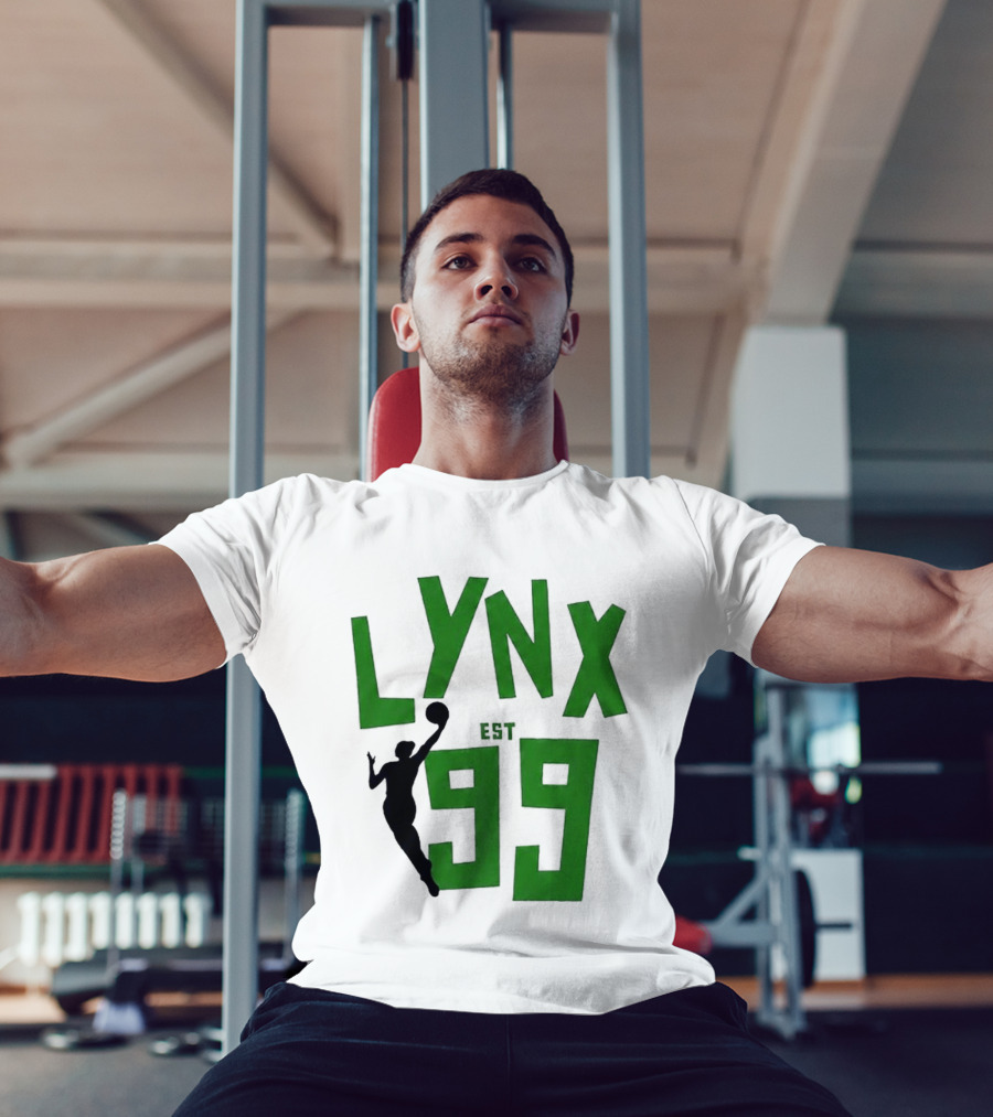 Lynx EST 99 Green Basketball T-Shirt