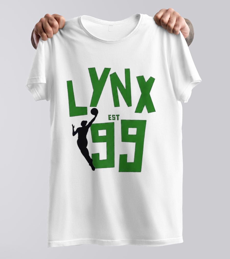 Lynx EST 99 Green Basketball T-Shirt