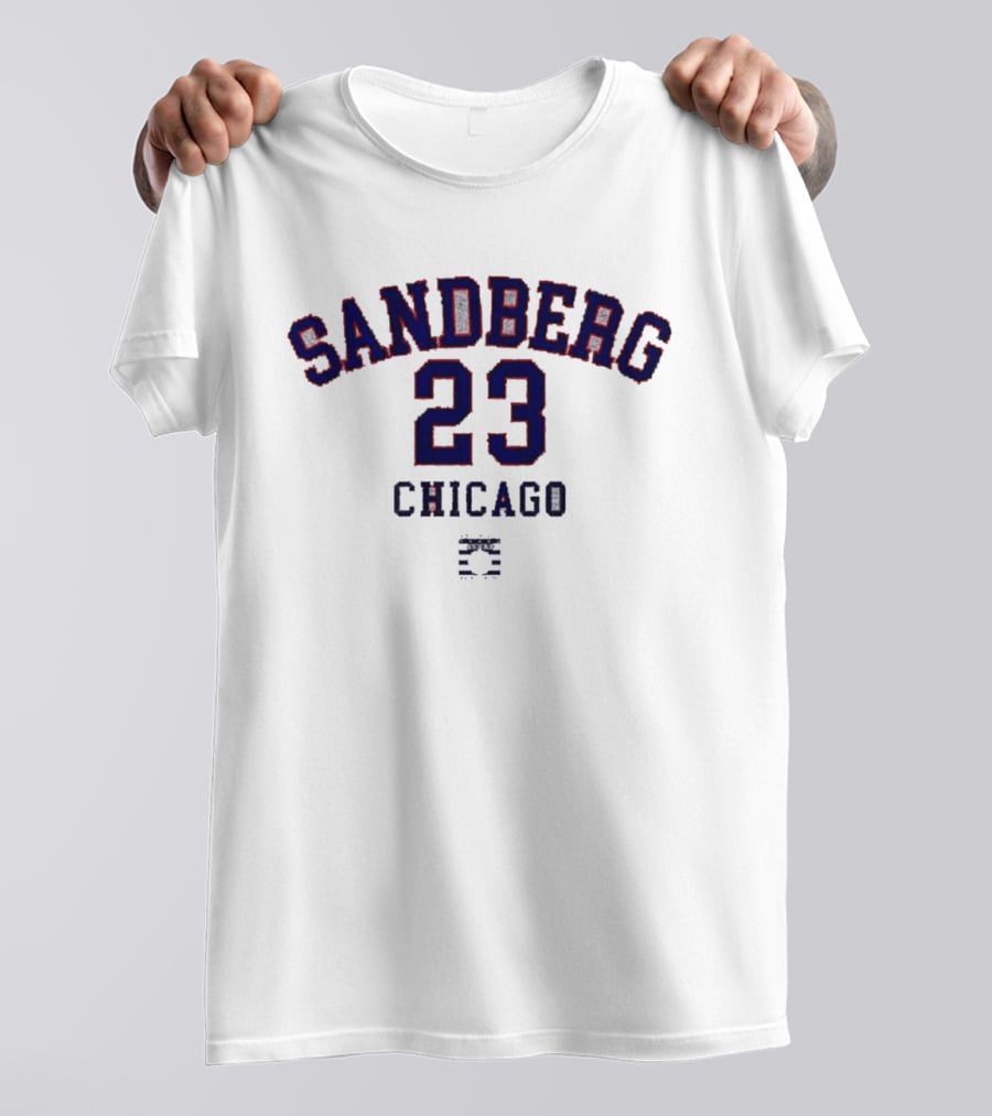 Sandberg 23 Chicago Baseball Legend T-Shirt