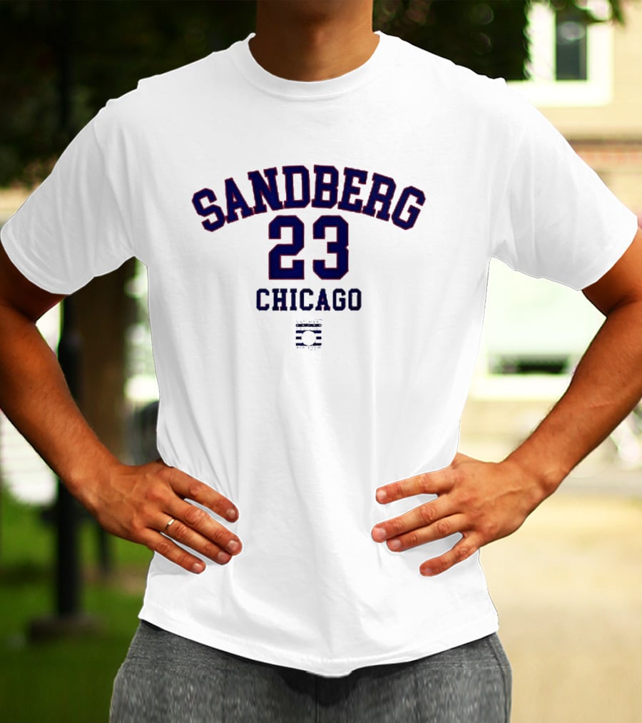 Sandberg 23 Chicago Retro Ryne Sandberg October's Finest T-Shirt
