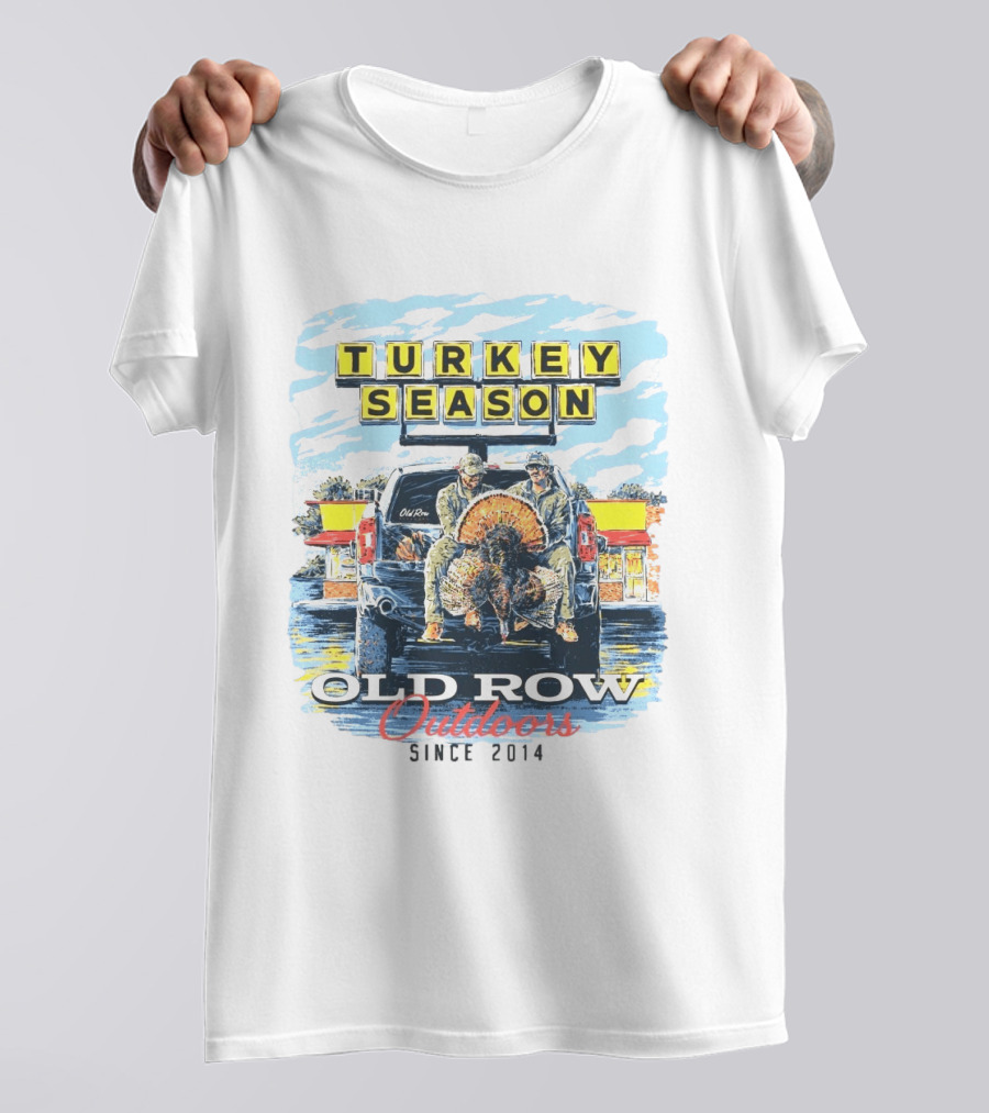 Turkey Season Old Row Outdoors Since 2014 T-Shirt