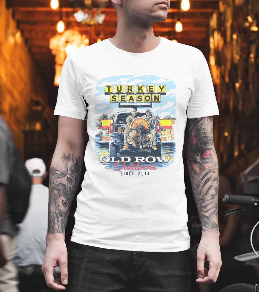 Turkey Season Old Row Outdoors Since 2014 T-Shirt