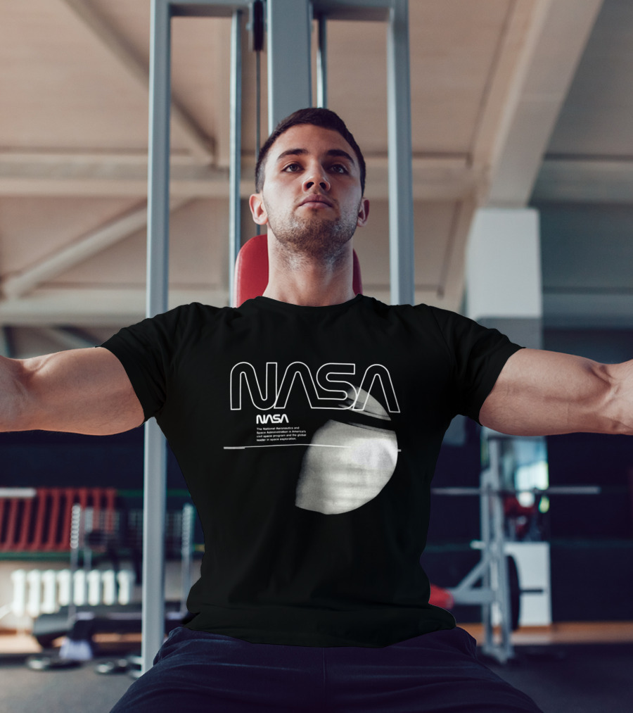 Alpha Industries NASA Galaxy Essential Crew Space Exploration T-Shirt