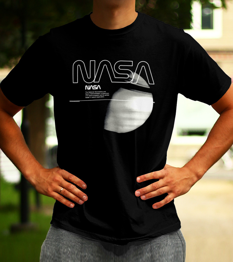 Alpha Industries NASA Galaxy Essential Crew Space Exploration T-Shirt