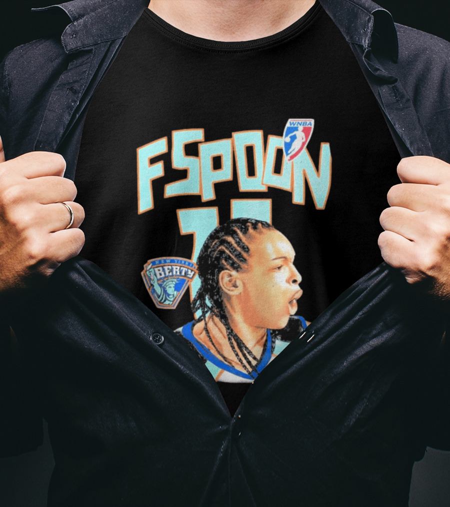 WNBA New York Liberty F Spoon 11 Iconic Player T-Shirt