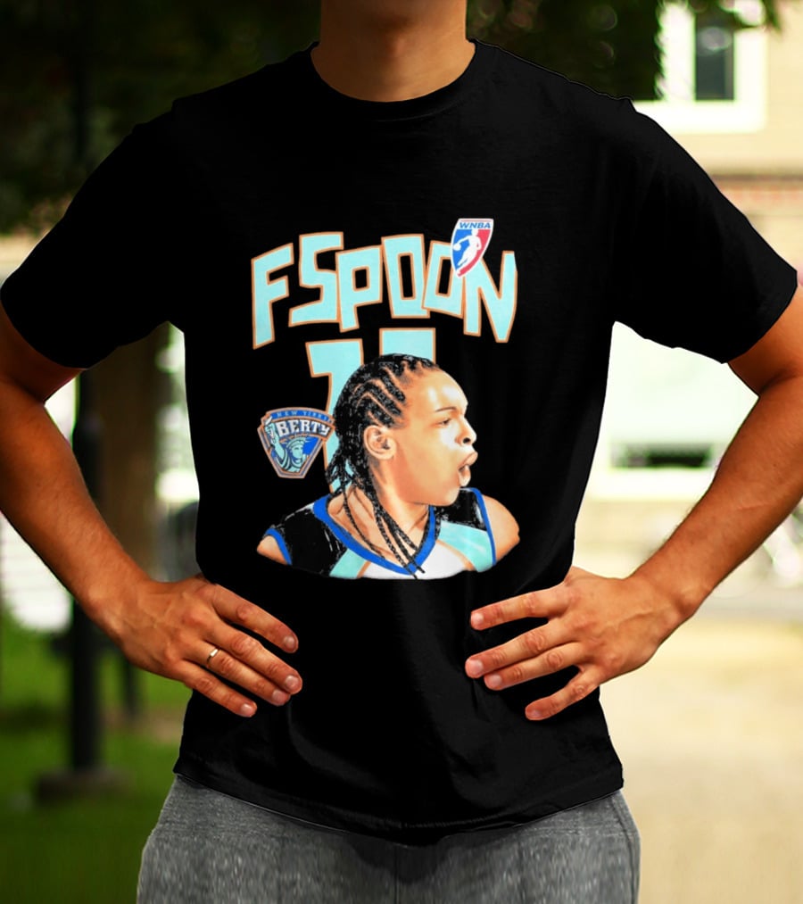 WNBA New York Liberty F Spoon 11 Iconic Player T-Shirt