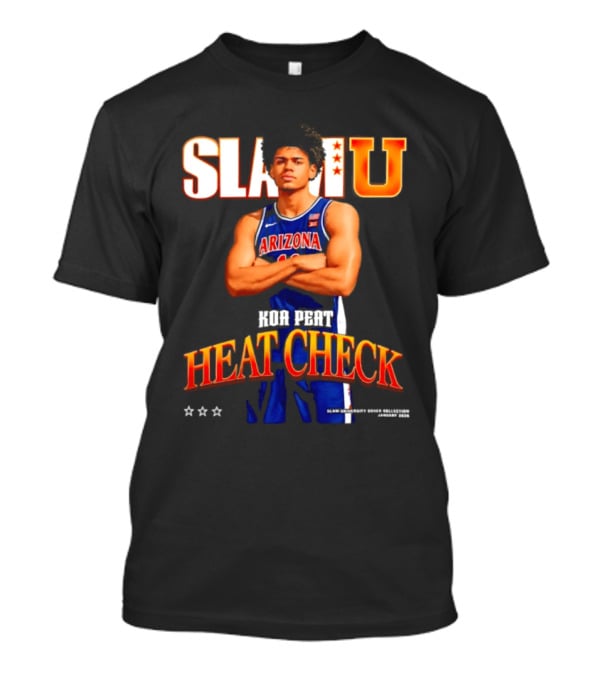SlamU Arizona Heart Check Koa Peat T-Shirt
