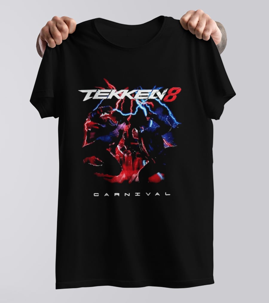 TEKKEN 8 Jin Vs Kazuya CARNIVAL Collection T-Shirt