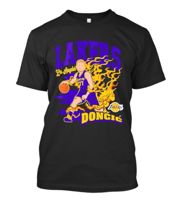 Los Angeles Lakers Luka Dončić Los Angeles Lakers Dončić T-Shirt