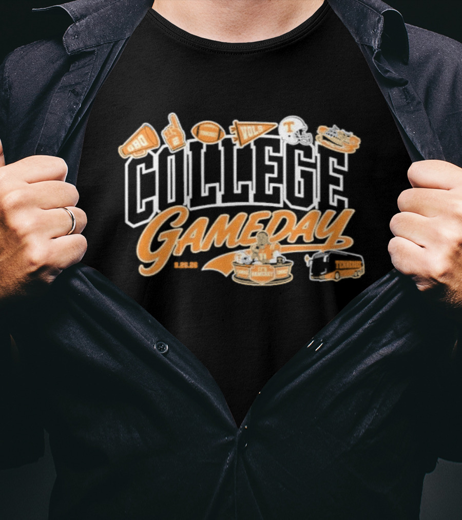 Faizon Brandon Tennessee Volunteers College Gameday ESPN BBQ Football Vols Tailgate T-Shirt