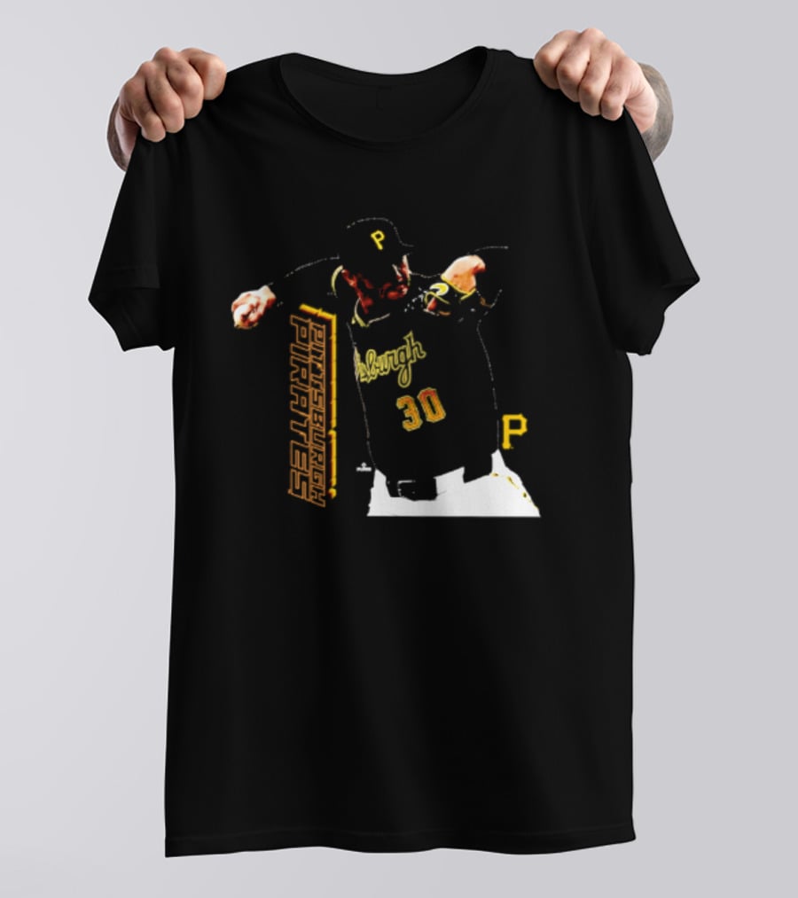 Paul Skenes Pittsburgh Pirates 30 MLB Pitcher Swing T-Shirt