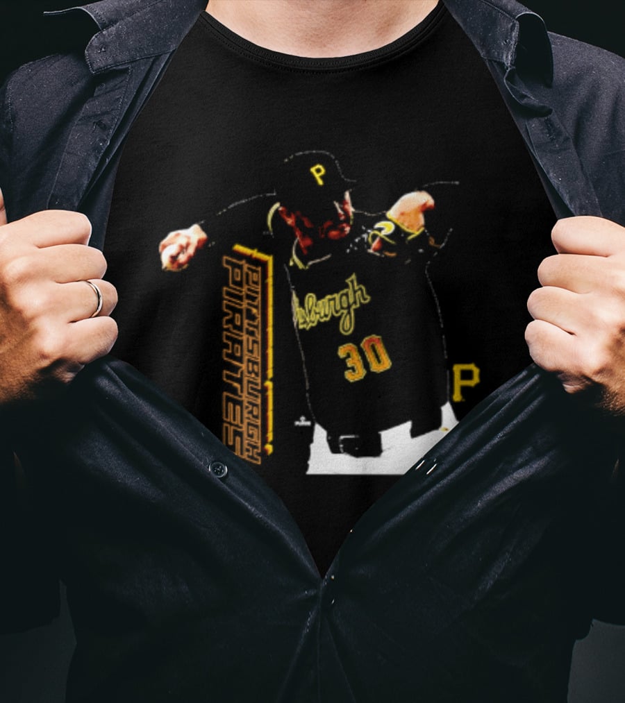 Paul Skenes Pittsburgh Pirates 30 MLB Pitcher Swing T-Shirt
