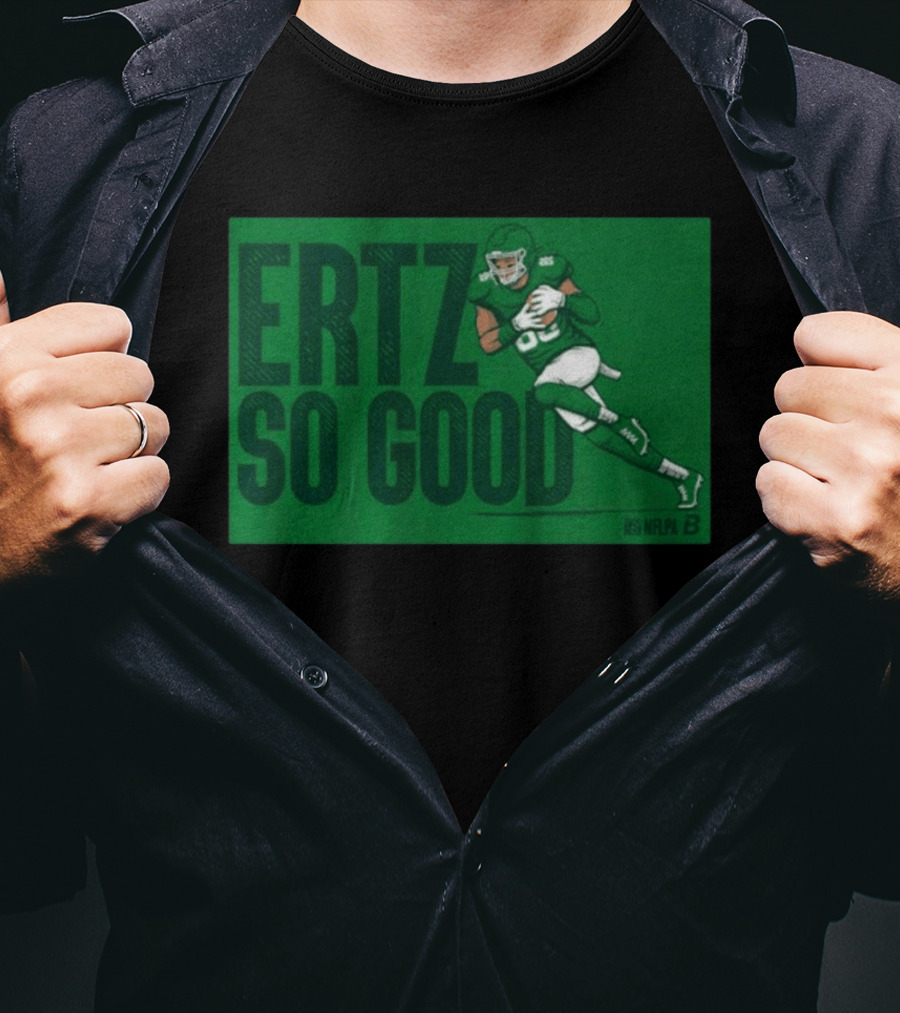 Ertz So Good NFLPA Football Philadelphia Green 86 T-Shirt