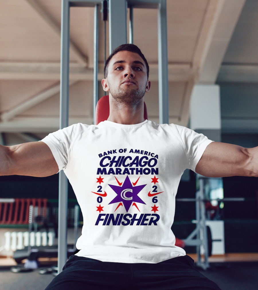 Bank Of America Chicago Marathon 2026 Finisher C Star Nike T-Shirt