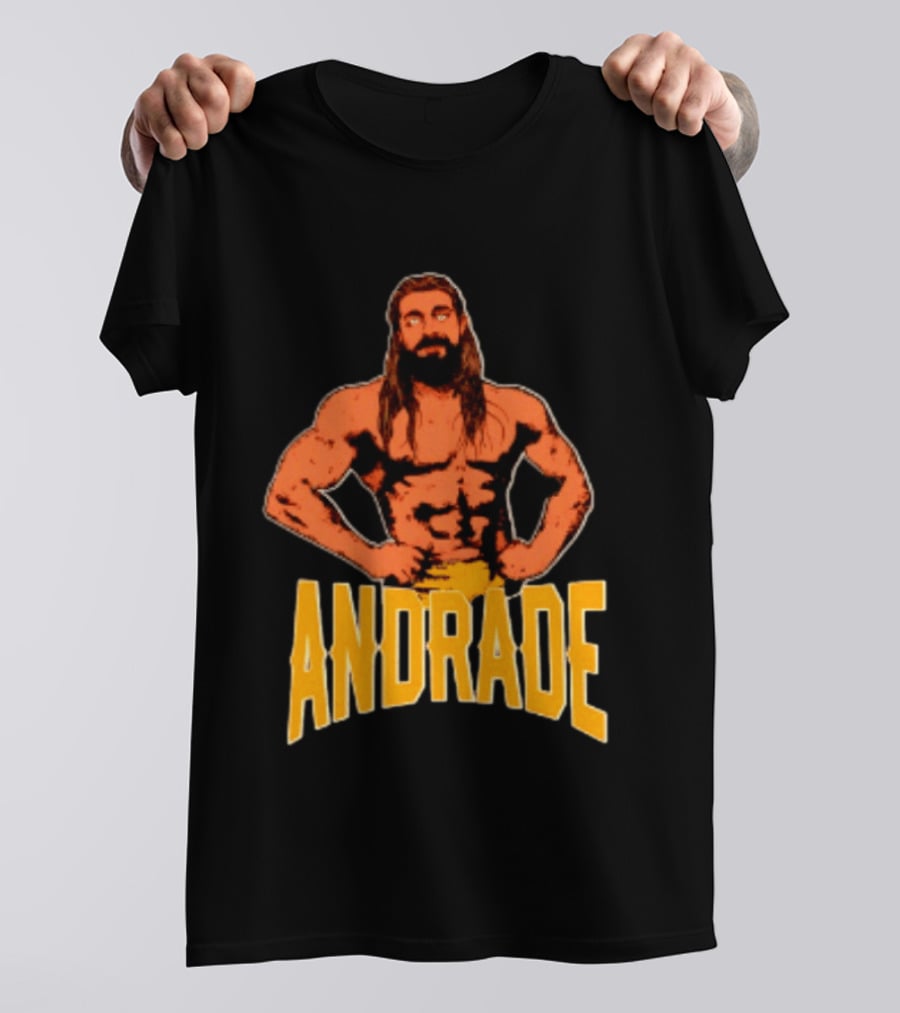 Andrade AEW Wrestling Lucha Libre Iconic Pose T-Shirt