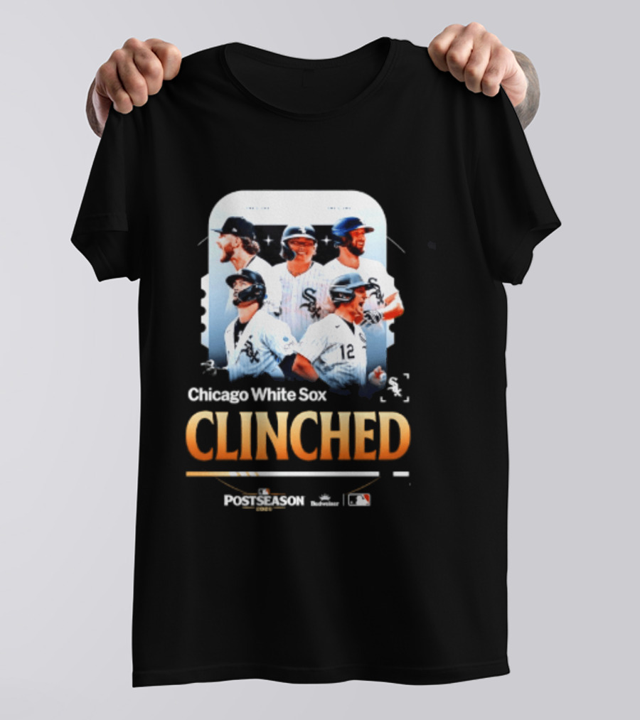 Chicago White Sox Clinched 2026 MLB Postseason Players Celebration T-Shirt