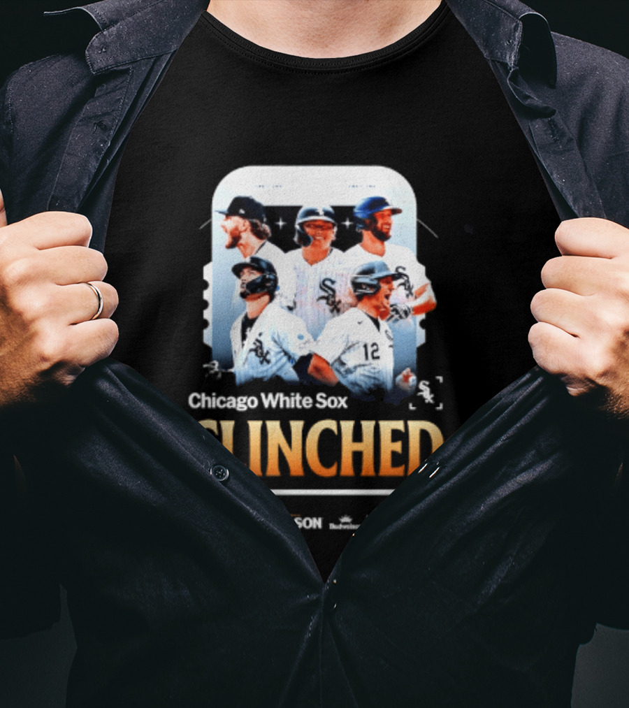 Chicago White Sox Clinched 2026 MLB Postseason Players Celebration T-Shirt