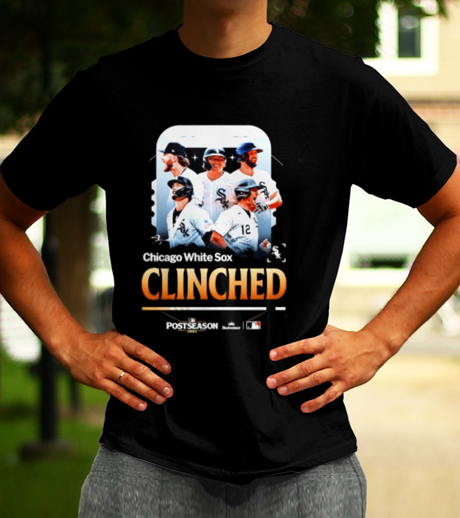 Chicago White Sox Clinched 2026 MLB Postseason Players Celebration T-Shirt