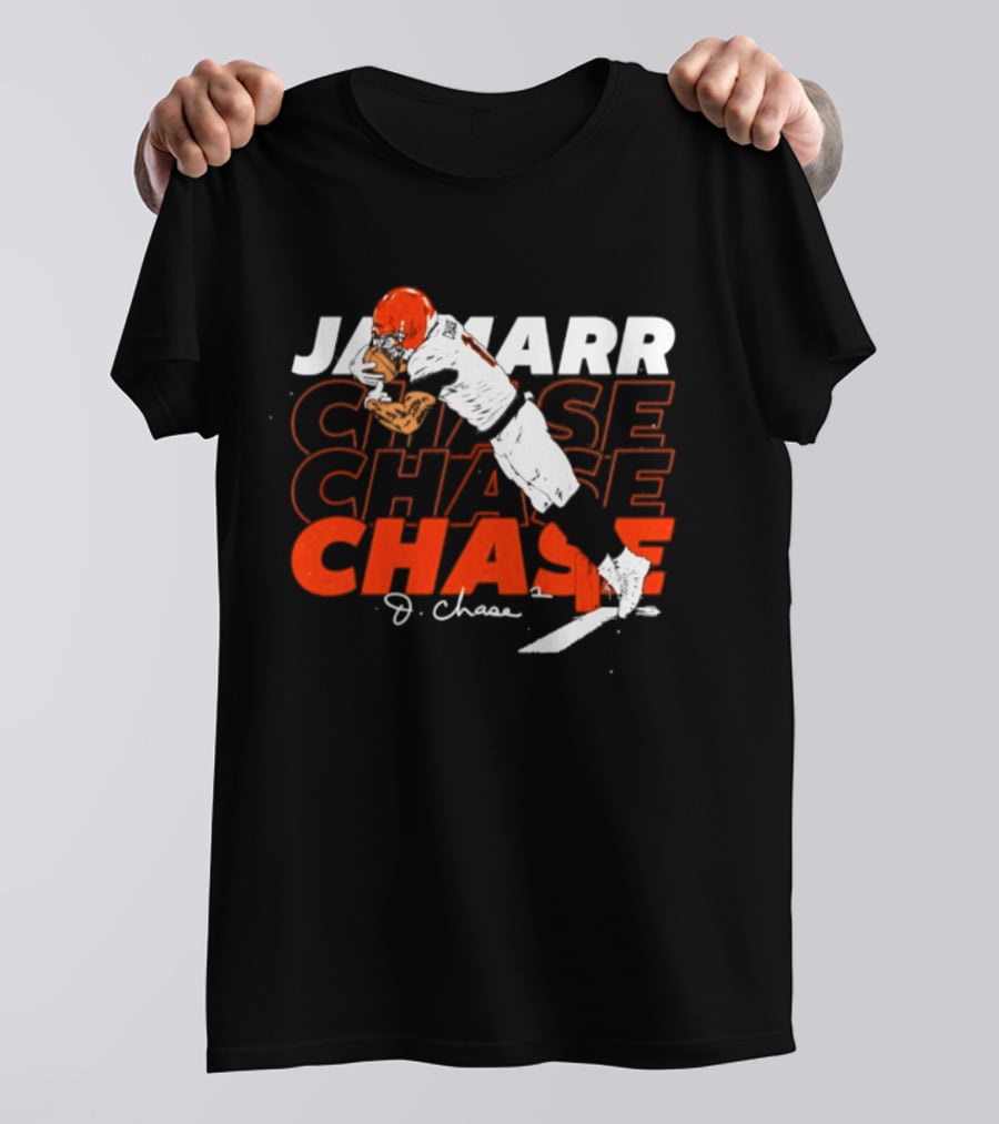 Ja'Marr Chase Cincinnati Bengals Football Player Chase J. Chase T-Shirt