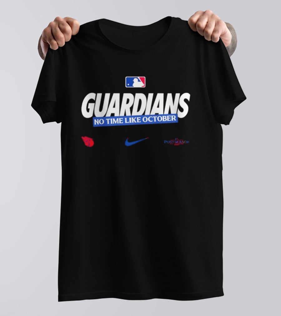 Guardians No Time Like October 2026 MLB Postseason Nike T-Shirt